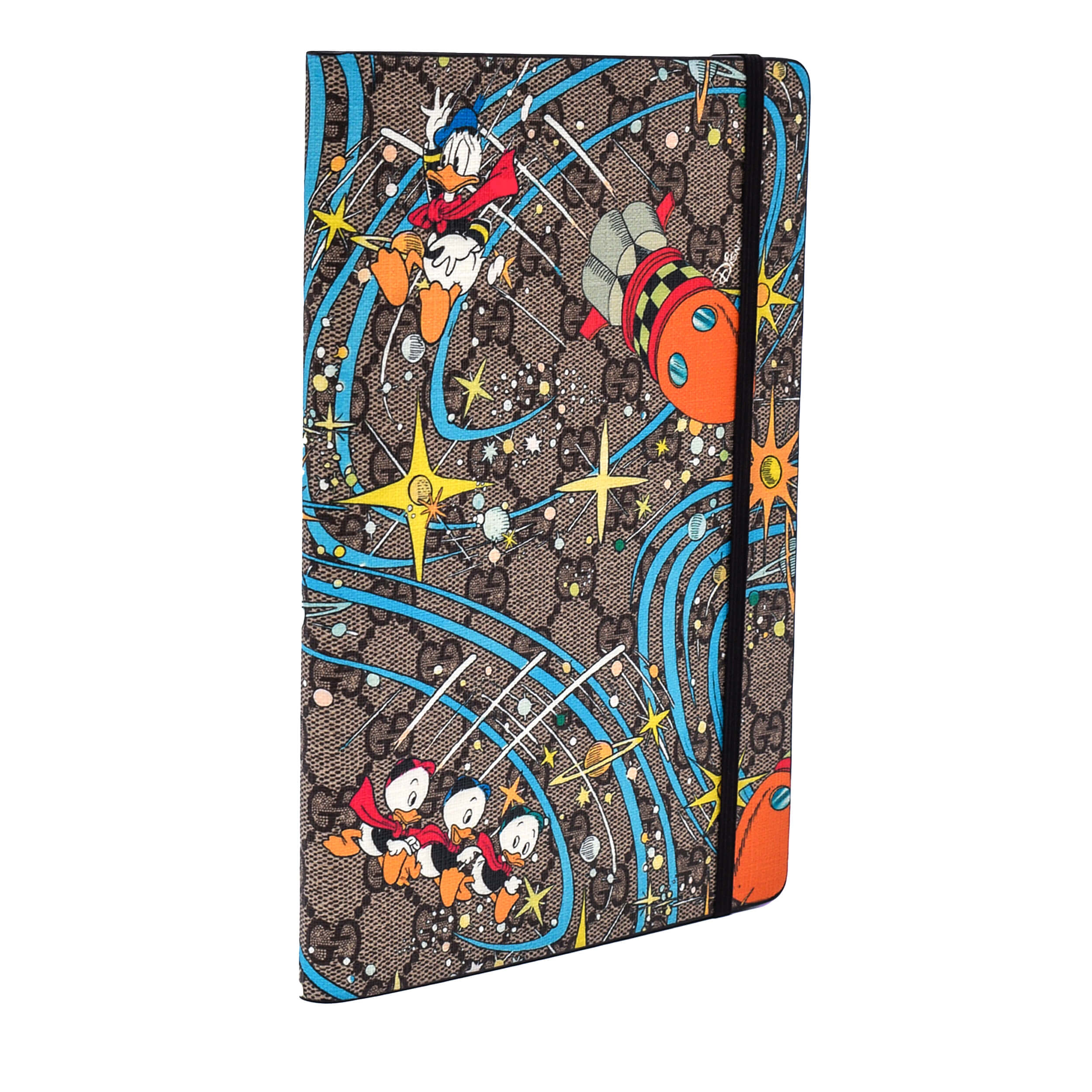 Gucci X Disney - GG Supreme Monogram Donald Duck Notebook